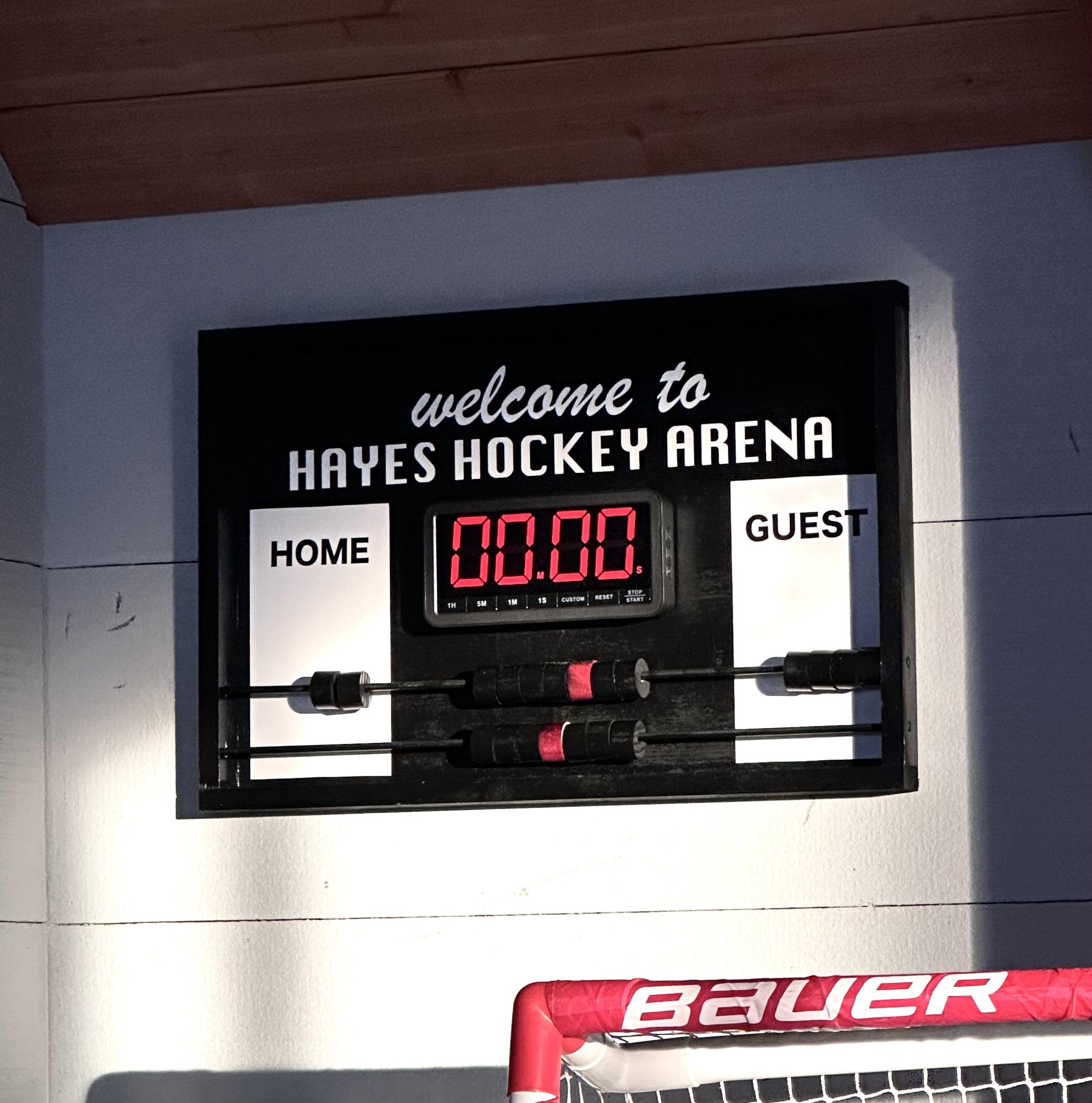 DIY Hockey Scoreboard - Image 1