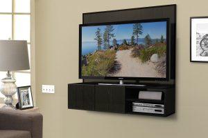 Wall-Mounted Media Cabinet - Image 1