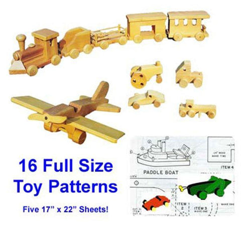 Woodworking Project Paper Plan to Build Wooden Toy - Image 1