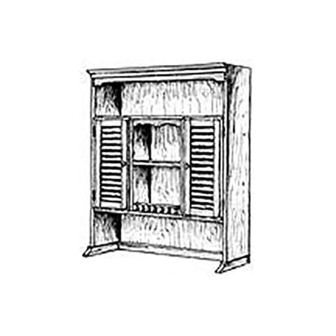 Woodworking Project Paper Plan to Build Bookshelf Hutch Plan II woodworking plan