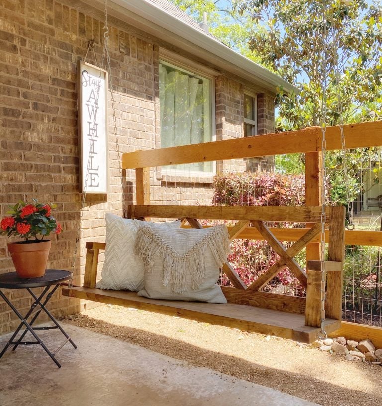 $20 X Back Porch Swing - Image 1