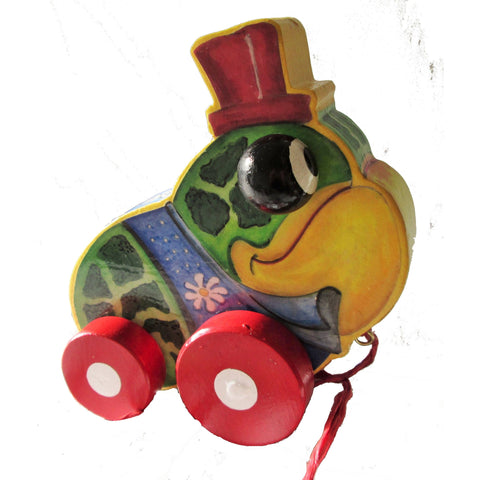 Frog Pull Toy Woodworking Pattern and Picture woodworking plan