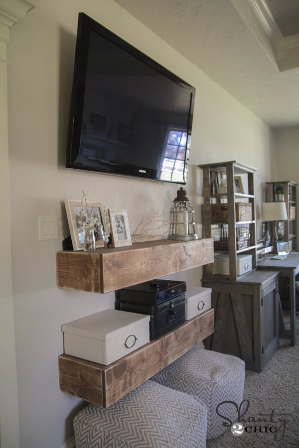 DIY Media Shelves - Image 1
