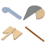 Center square and center line finder - Image 1