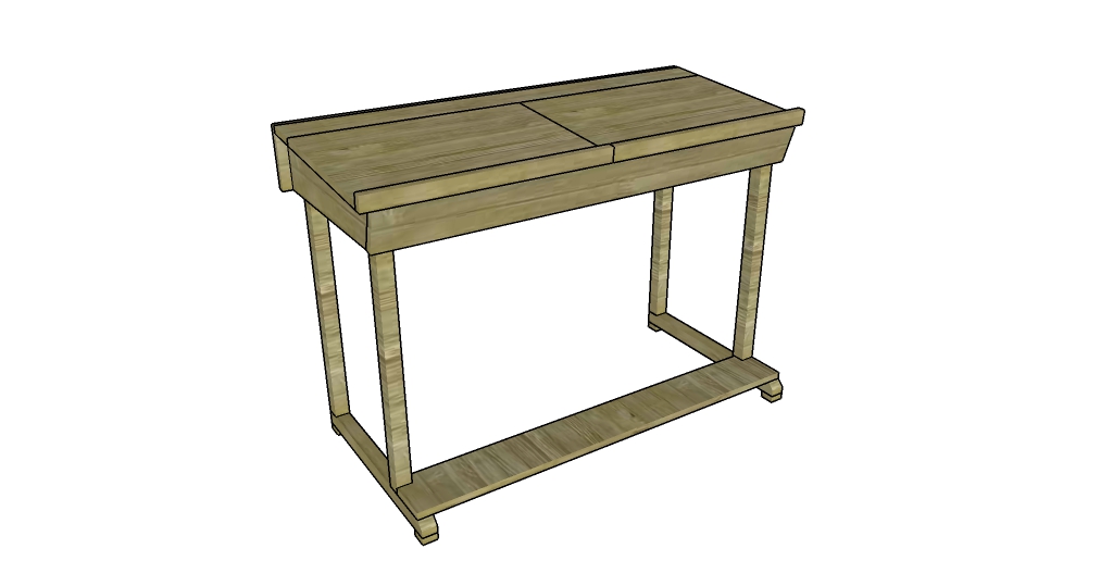 HOW TO BUILD A KIDS DESK - Image 1