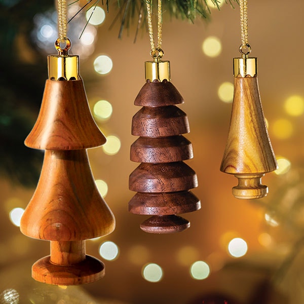 Turned Tree Ornament Plan - Image 1