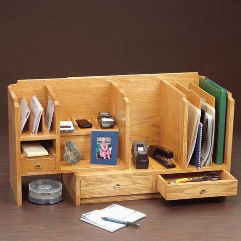 Fits-All Desktop Organizer – Downloadable Plan woodworking plan