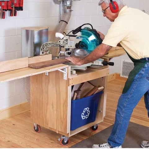 Full Service Mitersaw Stand – Downloadable Plan - Image 1