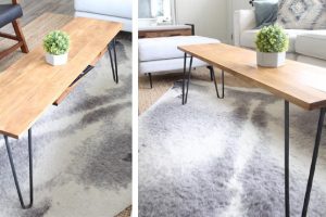 DIY Hairpin Leg Coffee Table - Image 1
